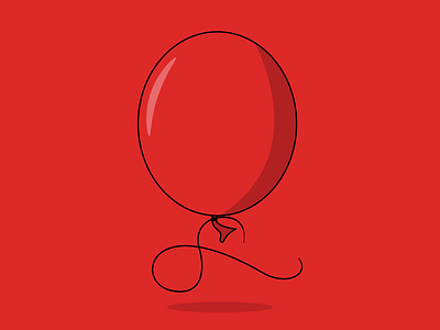 Balloon abdesig art balloon birthday design flat flat design graphic design illustration minimal