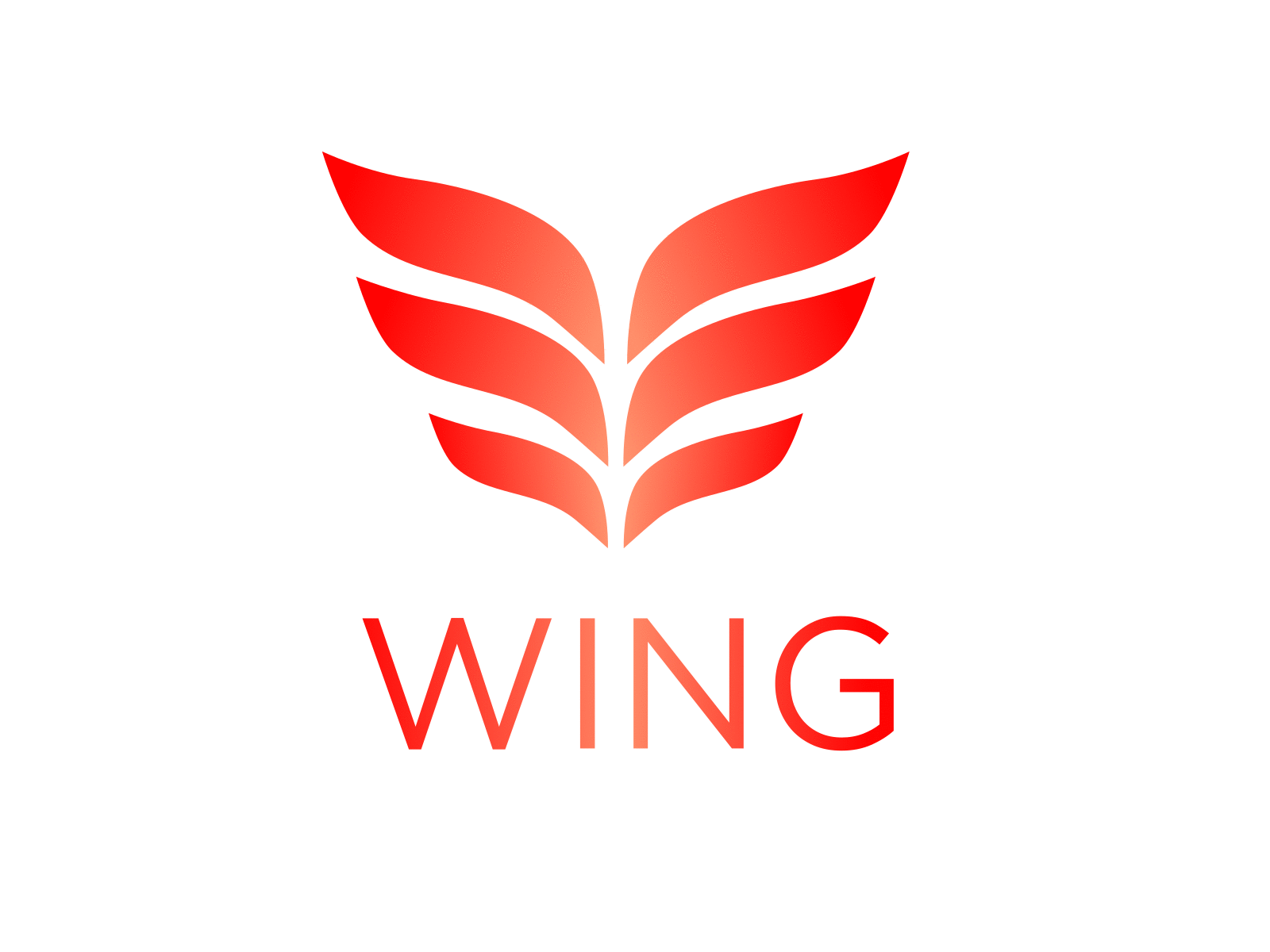 Wing design art design flat graphic design icon illustration logo minimal vector