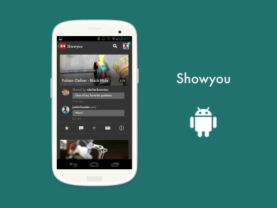 Showyou Android GIF android app showyou video