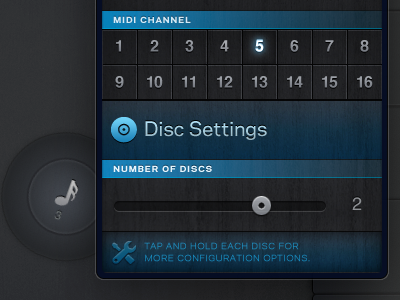 Amos Settings Bot amos galaxie polaris ipad midi settings