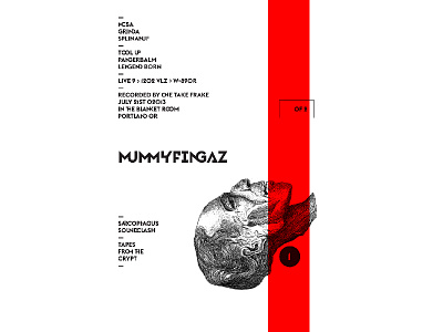 MUMMYFINGAZ VOL 1 beat cassette tape