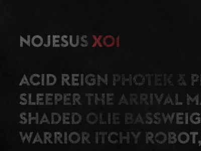 No Jesus X01 dubstep euclid bp bold mix