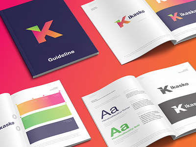 guideline branding design graphic guidebook guideline identity insurance logo logo a day logodesign logotype print stationery typography