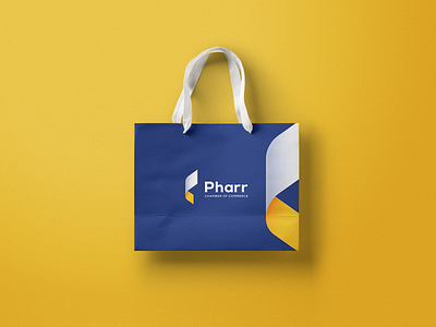 logo PHARR identity branding design graphic identity logo logodesign logotyp logotype print printing typography