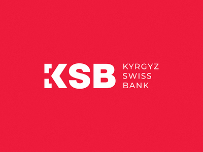 logo ksb bank banking branding design finance graphic identity logo logo a day logodesign logotype money money logo swiss typography vector