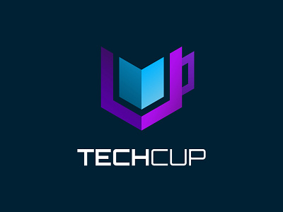 TechCup Logo app design app logo app logo design cup cup logo mobile app mobile app logo modern design modern logo modern logo design tech logo technologies technology technology design technology logo