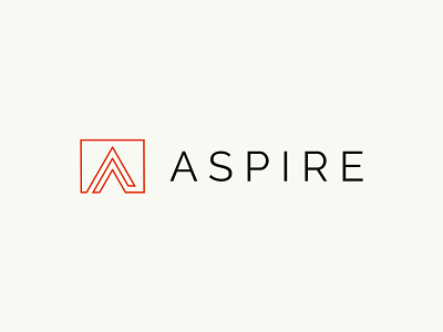 Aspire Logo brand identity design branding design graphic design init initial logo lettermark lettermark logo logo modern modern design modern logo monogram monogram logo property logo