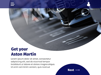 Astonmart Landing Page automotive branding cars design landing page ui ux website