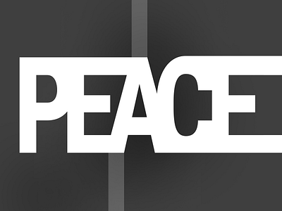 Peace Poster design figma poster typography