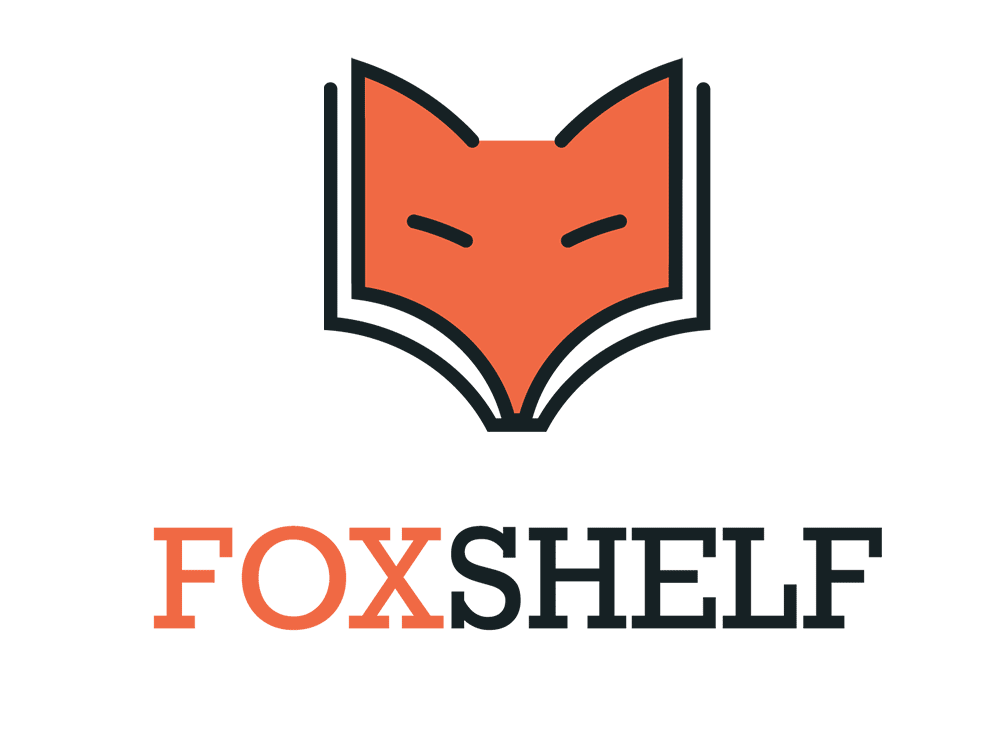 Foxshelf Logo Design branding design fox logo shelf