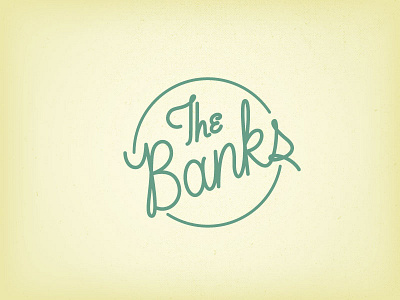 The Banks 3 lettering logo