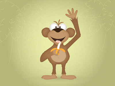 Mojo The Monkey illustration