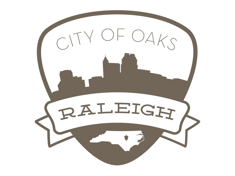 Raleigh, NC City of Oaks by Amy Lyons on Dribbble