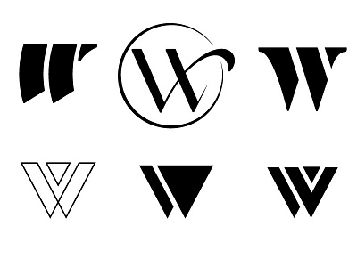 W Logo Exploration logo