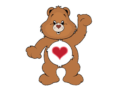 Care Bear illustration