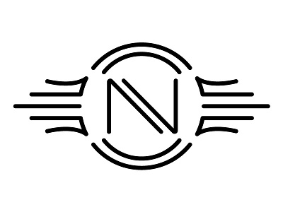 N Logo logo monoline