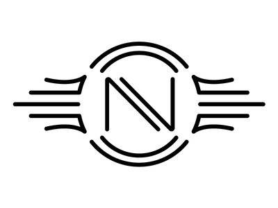 N Logo logo monoline
