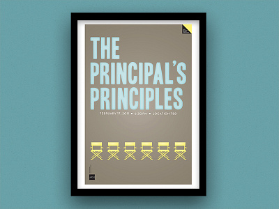 Principles Principles illustration poster