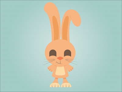 Cute Lil Bunny bunny easter illustration rabbit