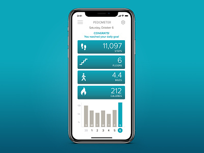 Daily UI 041 app fitness tracker ui ux
