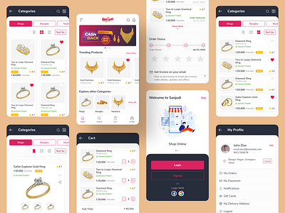 Jewellery Shopping App