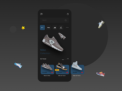 Sneaker shopping App Concept