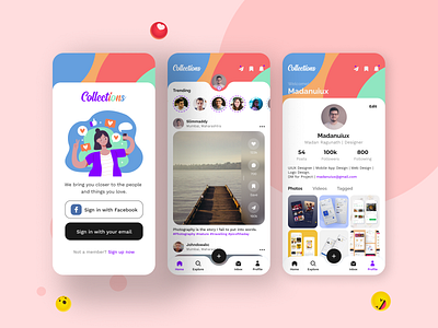 Social media App Concept