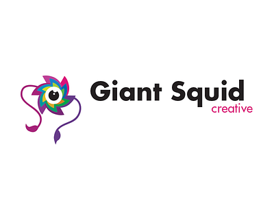 Logo Debut austin colors creative debut eye giant squid logo squid tentacles