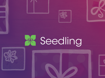Seedling Branding austin austin texas branding gradient green heather white pink purple sealab seedling startup texas