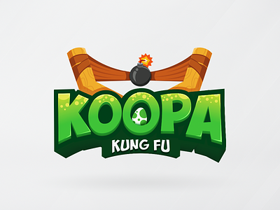 Koopa Gaming! bomb brand dragon identity ios logo mobile mobile game text