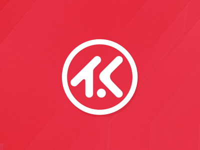 Tom Koller brand k keira keiraarts logo mark rounded simple t