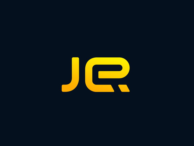 Jericho - Logo Design animation brand gif gold jericho logo logo animation twitch type typography