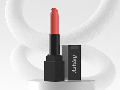 Lipstick Photography 3d abstract c4d cinema4d cosmetics photography product design
