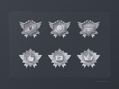 Achievement Medal decorative icon/成就勋章装饰性图标 app branding design icon illustration logo typography ui ux vector