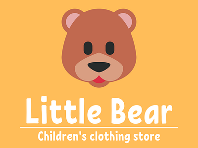The logo of the children's clothing store "Little Bear"