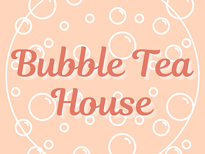 Logo of the cafe "Bubble tea house"