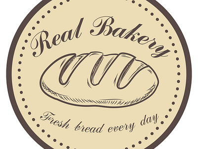 Bakery logo "Real bread" bakery bakery branding bakery logo bakery packaging branding design illustration logo minimal