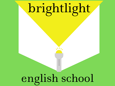English school "Brightlight" logo