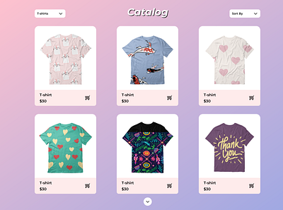 Catalog for online clothing store "tag" branding catalog catalog design catalog page design online clothing shop online store online store commerce shop ui web webdesign website