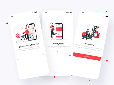 Onboarding Screens ui