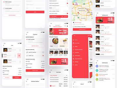 Ecommerce App app design ui ux