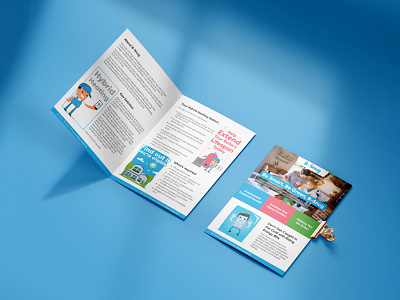 Marketing collateral design for Energy company by Pithy Studios