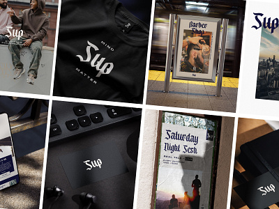 Sup | men's mental health branding and marketing collateral