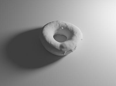 DONUTELLA 3d 3d animation 3d art blender blender3d donut donut day donuts food modeling render rendering texture