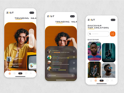 Music App UI Design