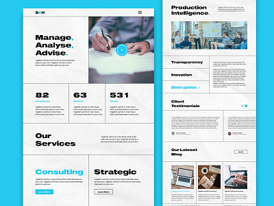 Digital Marketing Agency Landing Page Design