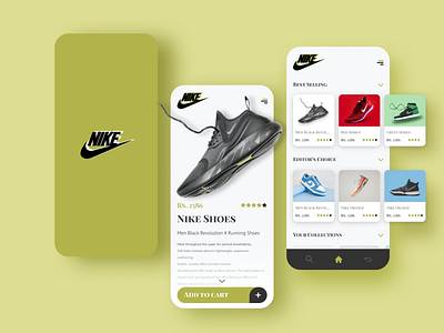 Nike App Store Design design figma nike shoes ui ui design ux ux design