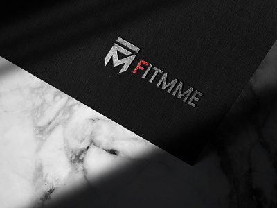 FITMME Logo adobe adobe illustrator adobe photoshop branding logo mockup vector