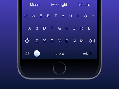 Moon app custom custom keyboard ios keyboard moon themeboard