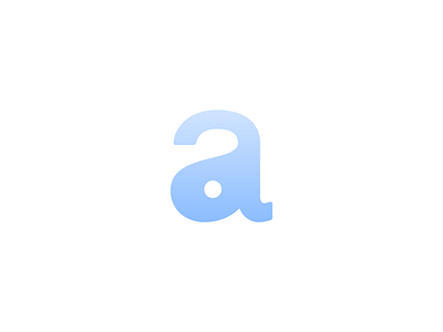 a letter logo whale